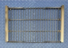 BERTAZZONI CHROME TELESCOPIC RACK #TG30 FOR 30” OVENS, C-pics & desc