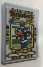 2025 Panini Donruss - Rated Rookies Throwbacks Jalen Milroe #18 (RC)