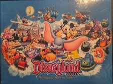 Extra Large Elongated Pressed Penny Book - Holds 144 Coins - Retro Disneyland