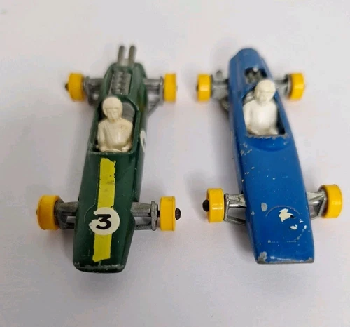 Vintage LESNEY Matchbox Cars #19 & #52 Set of 2
