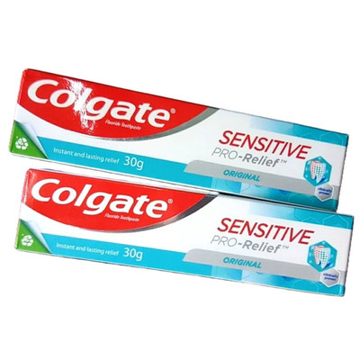 2pcs Colgate Sensitive Pro-Relief Toothpaste 30g Mint Daily Oral Care