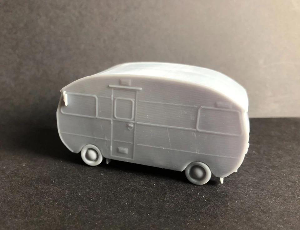 SAAB 92H Motorhome (1963) 1/87 64 43 32 24 25 18 Tamiya Hot Wheels Minichamps - Image 3 of 4