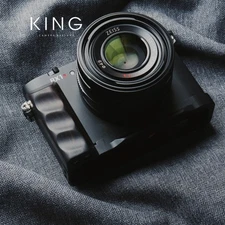 Camera Grip L-Plate QR platel Wooden Handle Suitable for Sony RX1R3 RX1RM3 RX1RⅢ