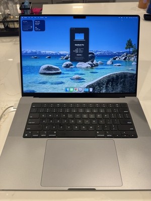 MacBook Pro 16'' Gray 2021 3.2GHz M1 Max 10-Core/32-Core GPU 32GB 1TB Excellent