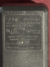 Sega Genesis MK-1631 Console Bundle, 2 Controllers, Power Supply, Games Tested