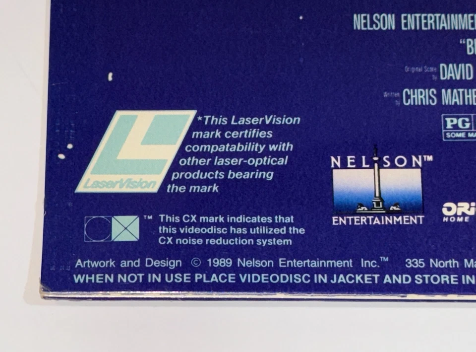 Bill & Ted's Excellent Adventure Laserdisc 1989 Nelson Ent SEALED Japan - Image 3 of 4