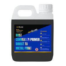 Black Rust Paint Satin Preventative Tough Durable Direct To Rust self Priming