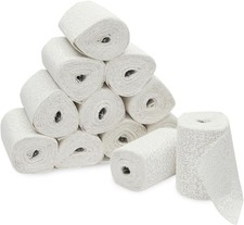 Plaster Cloth Rolls - Plaster of Paris Bandages  Gauze for Sculpting, Belly ...
