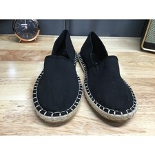 BP. Espadrille Flats Women's Size US 8.5M Black Round Toe Slip-On Comfort Shoes