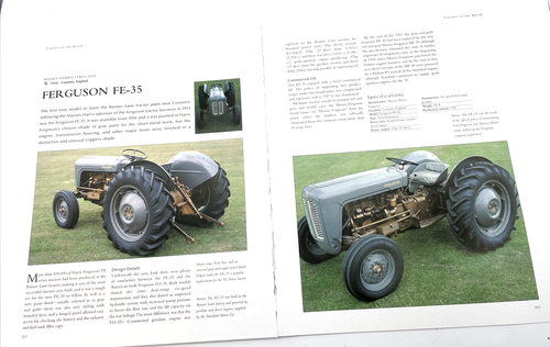 1956 Ferguson FE-35 Vintage Tractor Frameable Article Pics Specs ...