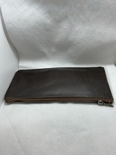 Astuccio Vintage Porta Penne Vari Colori Anni 70/80 Con Zip Marrone Nero