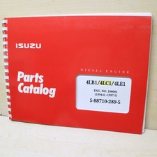 Isuzu Diesel Engine 4lb1 4lc1 4le1 Spare Parts Manual Book List Catalog Factory Isuzu Diesel Engine 4lb1 4lc1 4le1 Spare Parts Manual Book List Catalog Factory