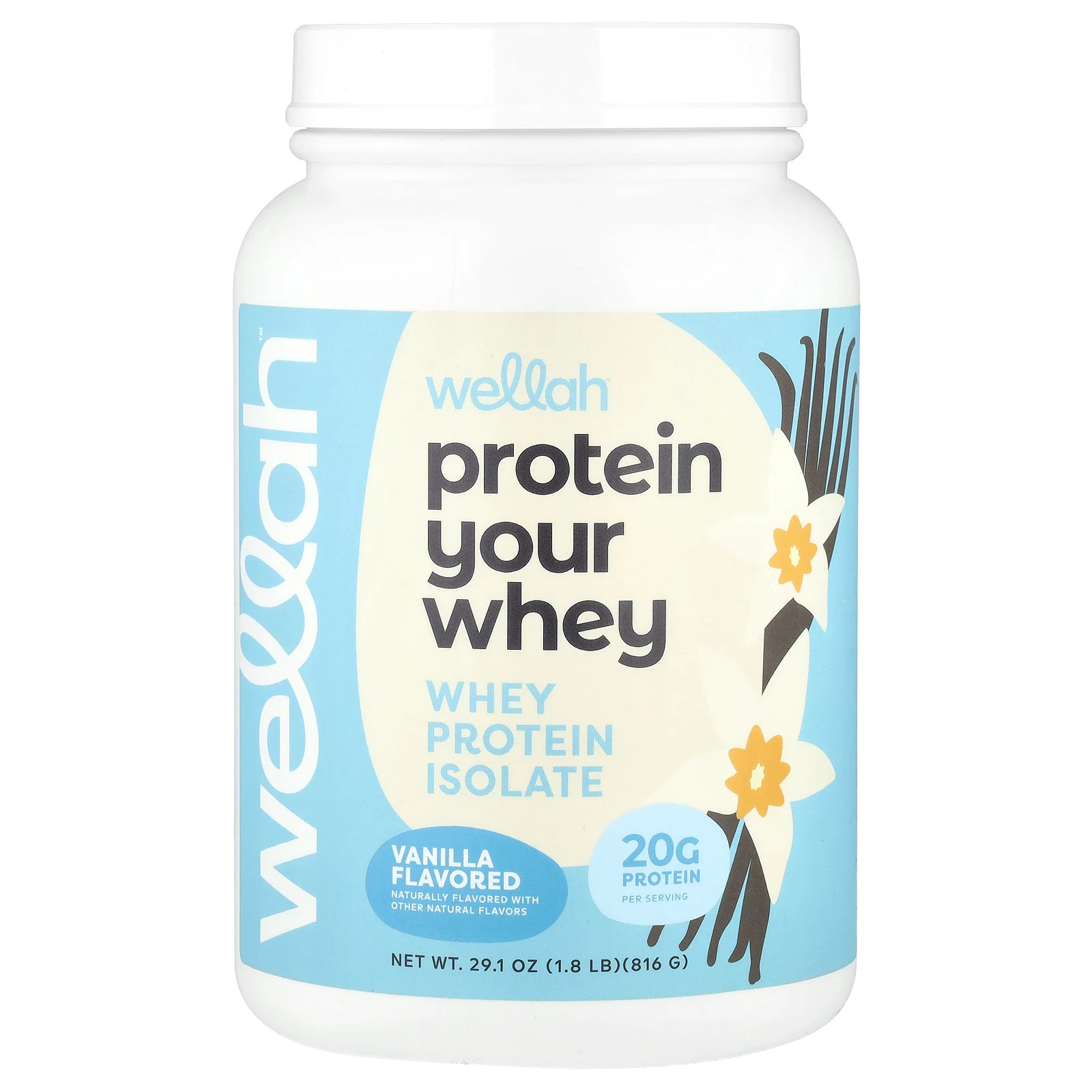 Protein Your Whey Изолят сывороточного протеина Ваниль 18 фунта 816 г 8890₽