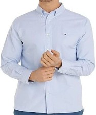 Men's Slim Fit -TOMMY Oxford Shirt Long Sleeve Button Down-