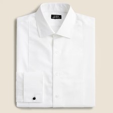 J Crew Ludlow premium fine cotton tuxedo shirt 15.5 32 White