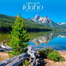 Idaho Wild & Scenic | 2026 12x24" (Hanging) Wall Calendar | Plastic-Free