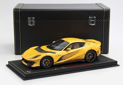 BBR - 1:18 Ferrari 812 Competizione Tristrato Giallo gelb Tailor Made - Lim...