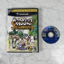 Harvest Moon A Wonderful Life GameCube Player's Choice Case Disc Tested