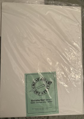 Strathmore 500 Series Illustration Board - Lightweight Vellum, 20'' x 30'', 5 Pack