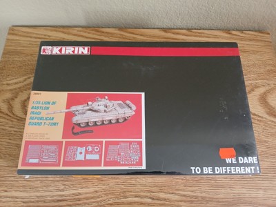 LNIB, Kirin - Iraqi Republican Guard T-72M1, 1/35 Scale Model Kit