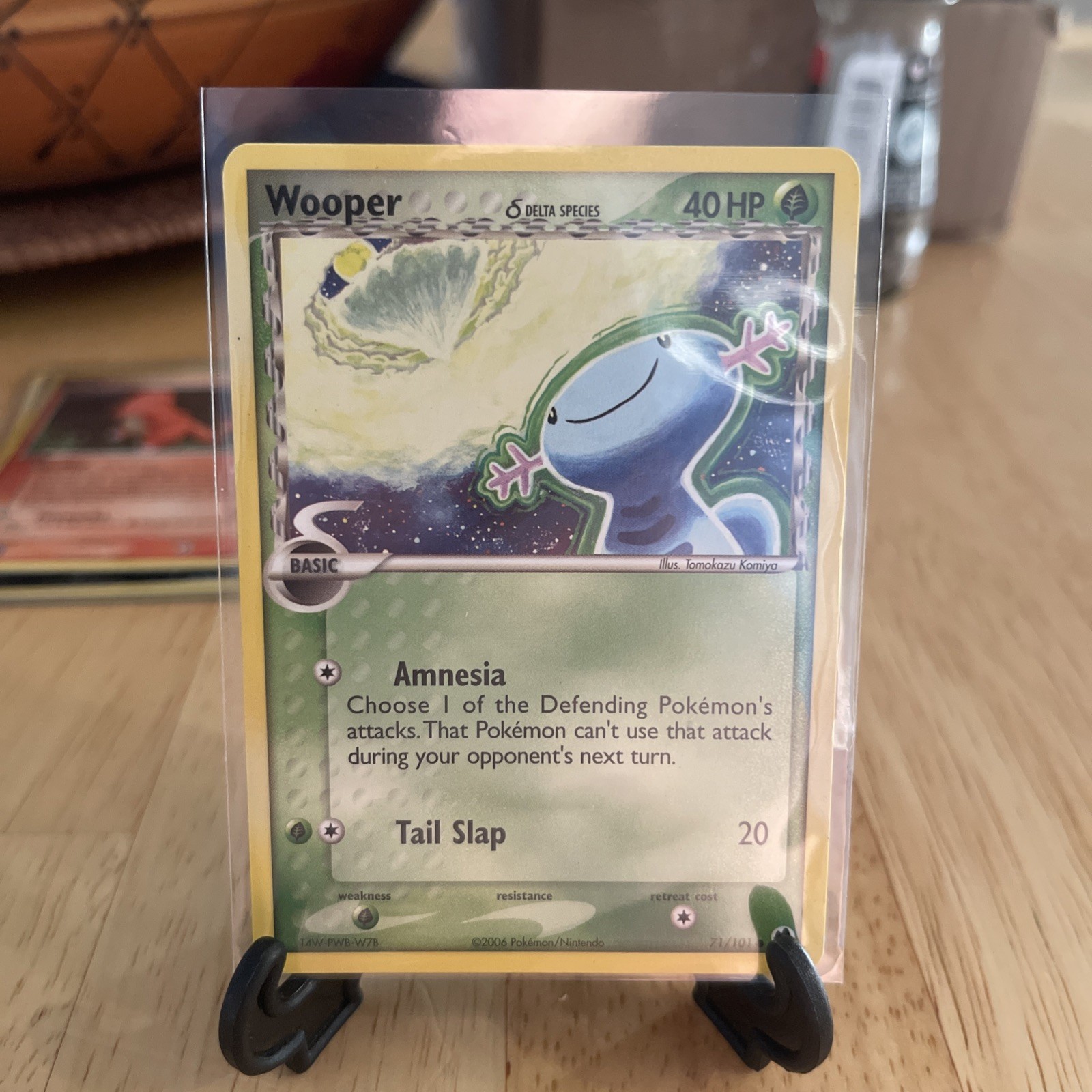 Wooper (Delta Species) Common Dragon Frontiers 71/101 LP