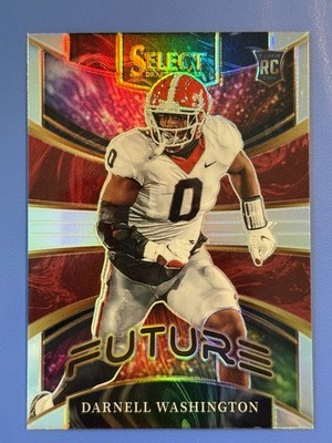 2023 Panini Select Draft Picks - Darnell Washington Future Silver #FUT-17 (RC)