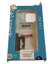 Speck for Apple iPhone 15 Pro Max GemShell Grip Case Cover Drop Protection Clear