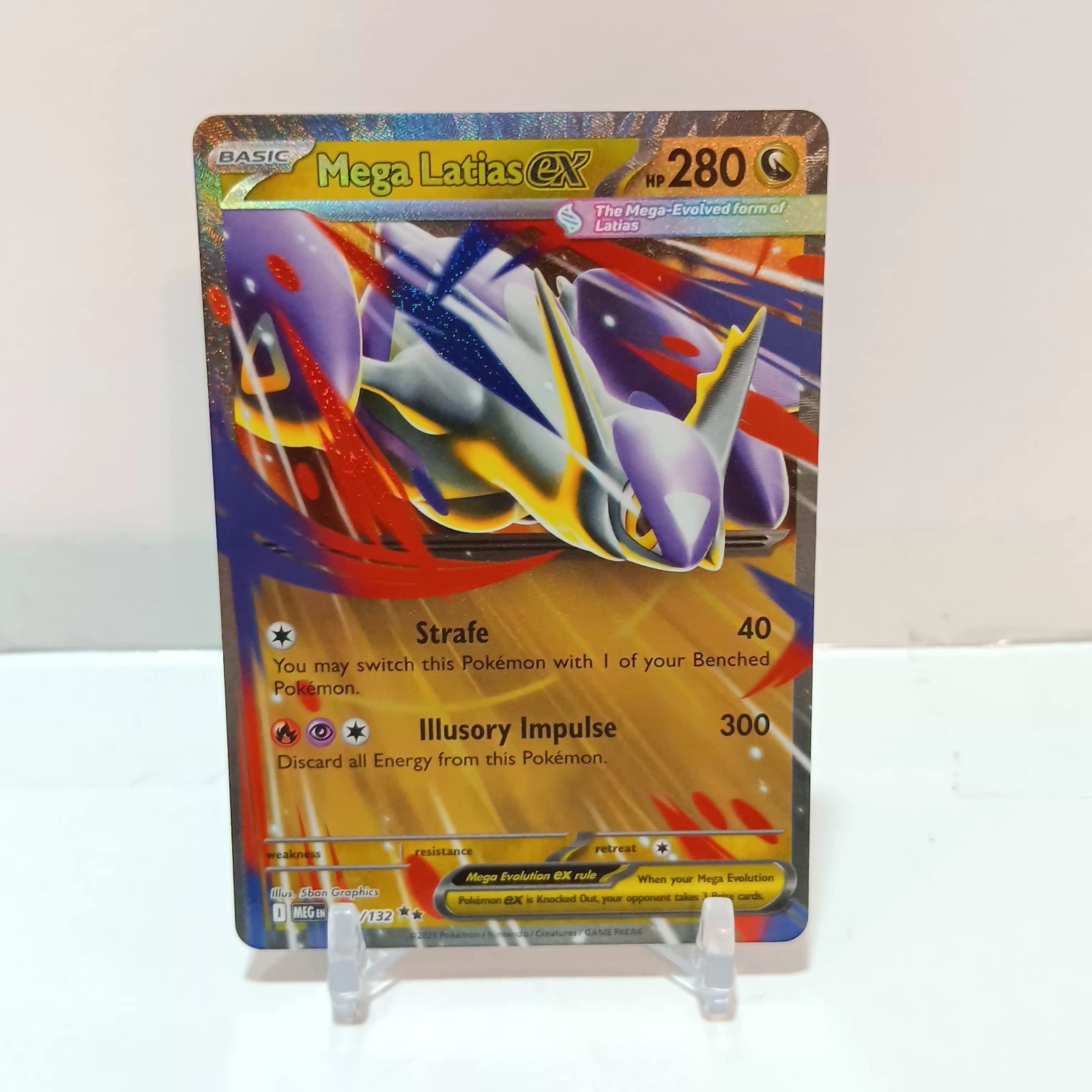 Pokémon Mega Latias Ex 100/132 NM Mega Evolution