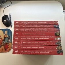 80 Jahre Marvel 1-8 komplett 1940 - 1980 8 HC...