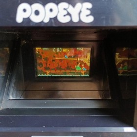 Nintendo Game & Watch Tabletop Popeye Green LCD Electronic Tested from JAPAN