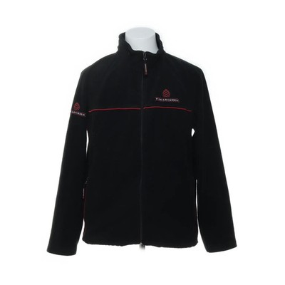 Fleecejacke, Herren, Größe: L, Schwarz/Rot, Polyester, Print, Fleece #Nfr
