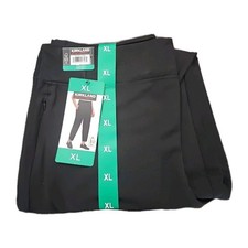 Kirkland Signature Women's Extra Large Ankle Pants Black 4-Way Stretch Pockets