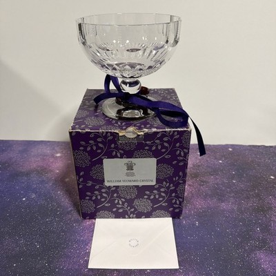 William Yeoward Crystal  ''Karen'' 5  Footed Comport Tag Care Card Original Box