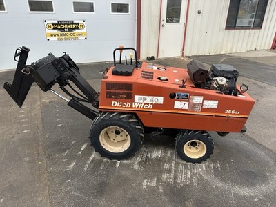 Ditch Witch 255SX Vibratory Trencher, Horizontal Boring, Cable
