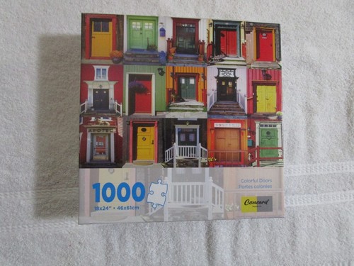 Rompecabezas Puertas Coloridas 1000 Piezas (Rompecabezas Concord)