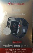 Invisible Shield Luxe Protective Bumper Case Apple Watch Series 1-2 3 LOC BK-12