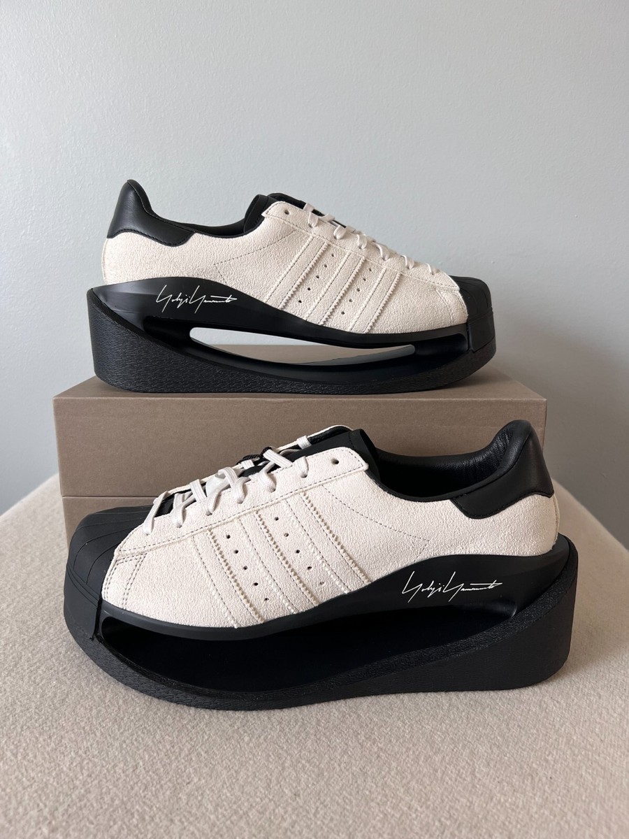 Adidas Y-3 Gendo Superstar - Size 8.5 - Talc White - NEW