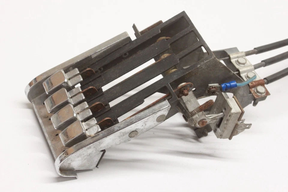 Chevrolet Impala Belair Biscayne 1963 original panel de control de calefacción con cables GM Foto 2 de 4