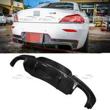 FOR BMW E89 Z4 M-TECH 2009UP 3D STYLE CARBON FIBER REAR BUMPER LIP DIFFUSER
