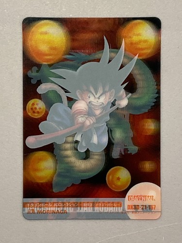 Son Goku - 167 - Dragon Ball Morinaga 3D Colección Tarjeta Japonesa - Imagen 2 de 2