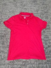 French toast Red Polo school uniform. Size XL