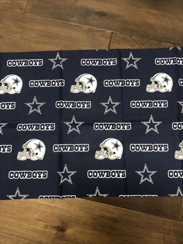 Dallas Cowboy Fabric 18”x 42” Plus Scrap - Image 4 of 4