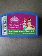 LEAP FROG LEAPSTER GAME CARTRIDGE - Disney Princess Worlds of Enchantment