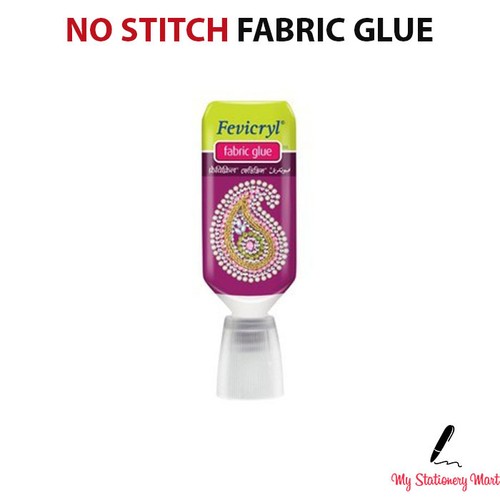 Fabric Glue Textile Hemming Adhesive Bond Craft Sewing No Stitch Strong