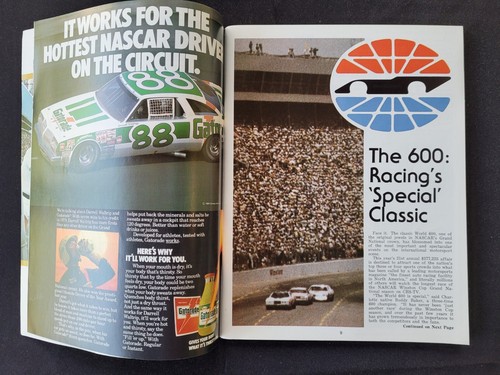 1980 NASCAR Charlotte World 600 Program/L-Up, Benny Parsons Win #15 - Picture 5 of 16