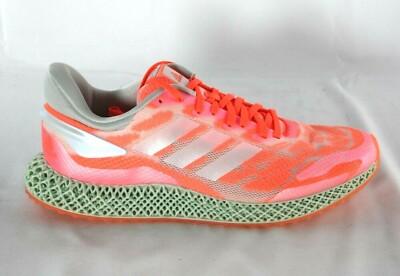adidas 4D Run 1.0 Cloud White/Signal Coral FW6838 - 9