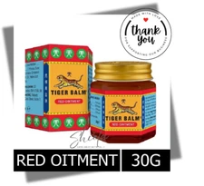 Tiger Balm (Red) Super Strength Pain Relief Ointment Of 30g (2 packs)