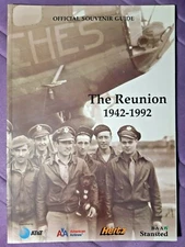 Official Souvenir Guide - 50th Anniversary US Air Corps in England. From 1992.