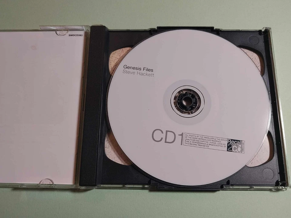 Steve Hackett - Genesis Files CD - Image 2 of 3