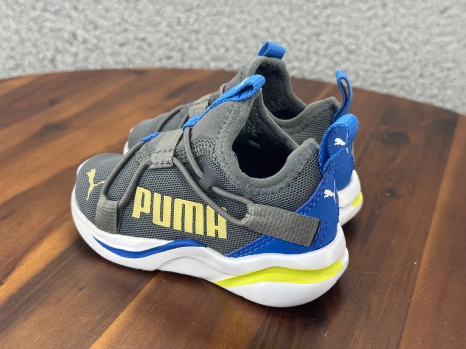 Zapatilla deportiva Puma para niños Rift Ac sin cordones color pop talla 4C 195446 01 Foto 3 de 4